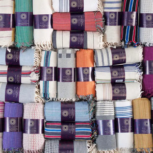 Assorted Beach/Bath Turkish Towel - Pack of 10