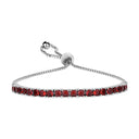 Sterling Silver Classic Adjustable Tennis Bracelets