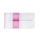 Bath Towel XXL Fishbone Set of 2 - 100% Turkish Cotton