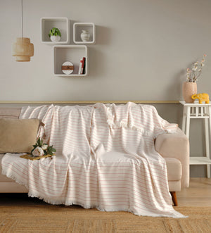 Gocek Blanket / Coverlet / Giant Turkish Towel