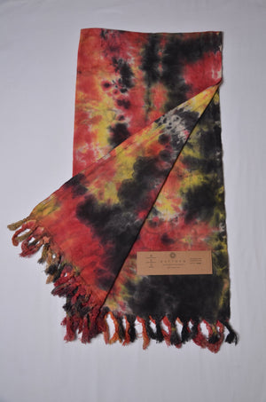 Tie Dye Turkish Towels [Bath & Beach Towel] - Pack of 5