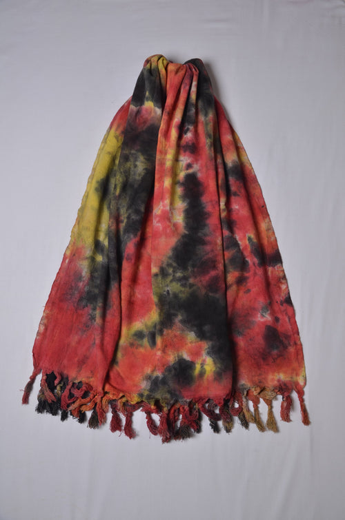 Tie Dye Turkish Towels [Bath & Beach Towel] - Pack of 5