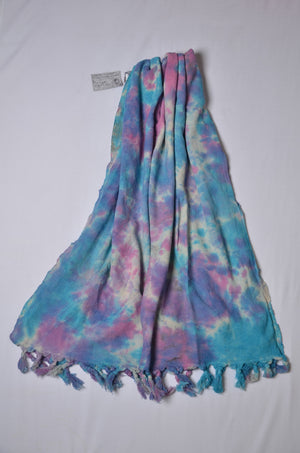 Tie Dye Turkish Towels [Bath & Beach Towel] - Pack of 5
