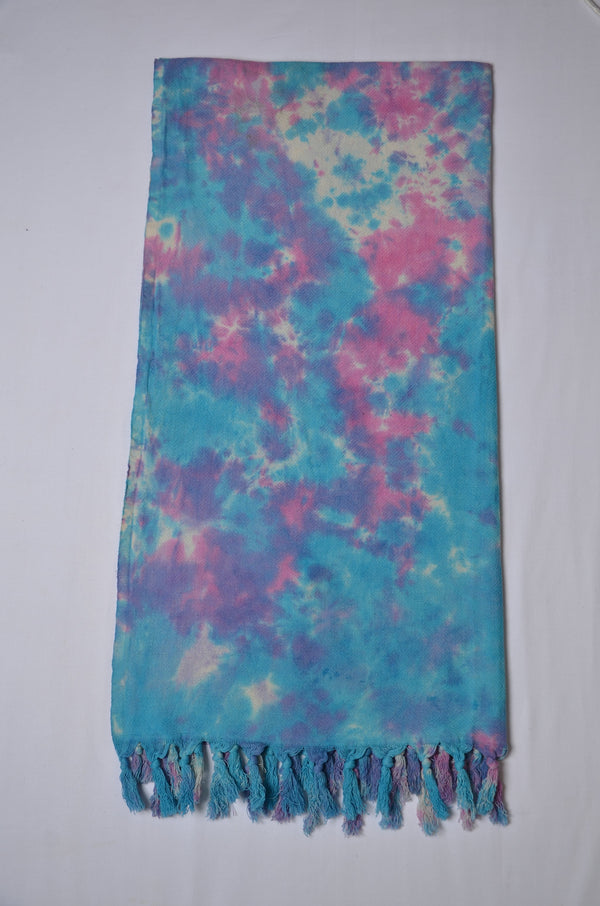 Tie Dye Turkish Towels [Bath & Beach Towel] - Pack of 5