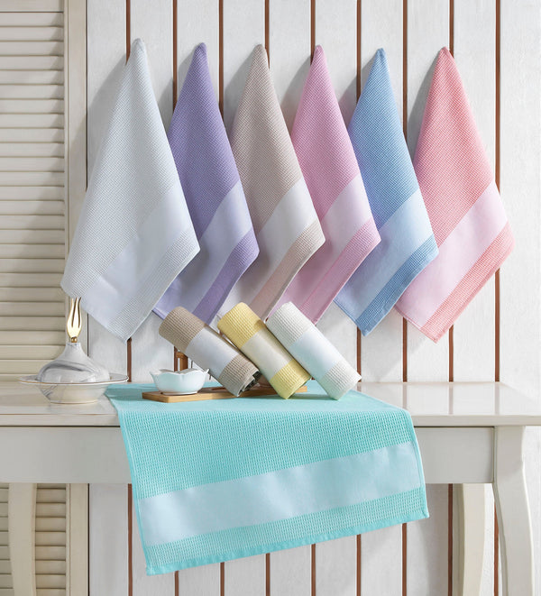 Jacquard Floral Kitchen (Dish) Towels Set of 10