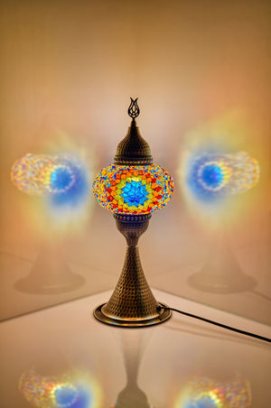 Elite Mosaic Glass Table Lamps