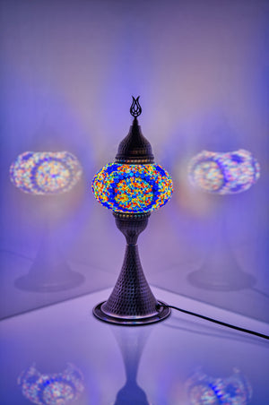 Elite Mosaic Glass Table Lamps