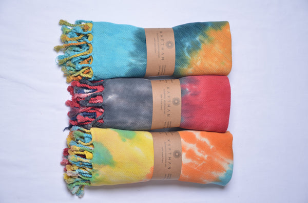 Spiral Design Turkish Towels [Bath & Beach Towel]