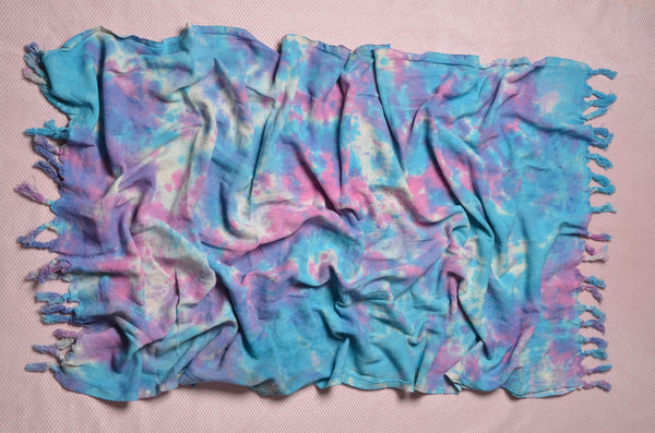 Tie Dye Turkish Towels [Bath & Beach Towel] - Pack of 5