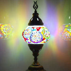 Turkish Standart Mosaic Glass Table Lamps